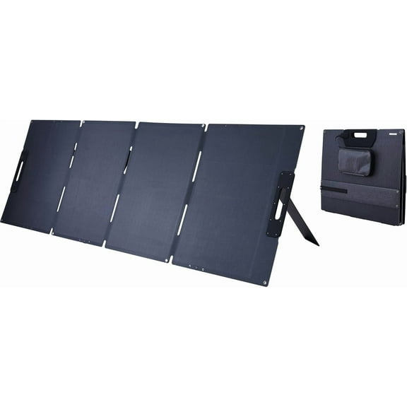 Garvee 100W 18V Portable Solar Panel Charger, 23.5% Efficiency, MC-4 Cable, IP65, Black