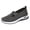 Grey, variant on Women's Slip on Shoes Casual Slip-On Shoes Breathable Lightweight Boat Shoes