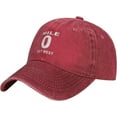 thumbnail image 1 of Mile 0 Key West Baseball Cowboy Hat Adjustable Trucker Hat, 1 of 7