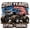 Patriotic Monster Truck, variant on 2 Pack 1776-2026 USA 250th Anniversary Patriotic Car Stickers, Commemorative Vehicle Window & Bumper Vinyl Decals