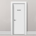 thumbnail image 5 of Uxcell 6"x2" Cartel Privado Acrílico Autoadhesivo para Puerta, 5 of 5