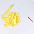 thumbnail image 2 of Cintas Baile 2m Serpentina Ballet Artística Con Arcoíris para Entrenamiento () Amarillo, 2 of 8