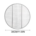 thumbnail image 2 of HongHeng Stainless Steel Barbecue Round BBQ Grill Net/Mesh/Rack/Grate/Steam Mesh Cooking Grate 11 Inch, 2 of 3