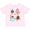 thumbnail image 3 of Inktastic Ice Cream with Patterns Boys or Girls Toddler T-Shirt, 3 of 5