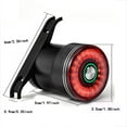 Smart Rear Light Auto On/Off Torch Approved Type C Charge Battery LED
