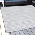thumbnail image 4 of Sunnydaze Artistic Storms Indoor/Outdoor Patio Area Rug 8x10 Foot - Iced Silver - Weather-Resistant Polypropylene - Porch, Camping and Backyard Area Rug (8' x 10' 9"), 4 of 8