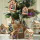 thumbnail image 3 of Casa de madera luminosa de Navidad con luz LED de colores Madera de bricolaje TFixol  Ligero, 3 of 7