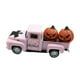 thumbnail image 4 of Camión de aleación de Halloween, modelo de decoración de mesa de Halloween, regalo aterrador con 2 calabazas, coche Rosa, 4 of 9
