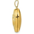 thumbnail image 2 of 14k Yellow Gold Double Heart Locket - 24mm, 2 of 7