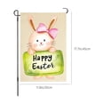 thumbnail image 3 of Diceymbol 2025 New Easter Garden Sign 12x18 Inch Spring Garden Outdoor Sign Personalized Easter Decorations Double Sided Easter Yard Decoration Gift Unique Design, 3 of 5