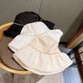 thumbnail image 3 of 56-58cm hat circumference pearl fisherman hat female spring and summer casual sunshade sunscreen hat basin hat - Beige, 3 of 5