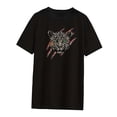 thumbnail image 2 of Camiseta de manga corta para mujer, Top de moda, ropa informal, ropa para mochila, XL, 2 of 8