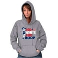 thumbnail image 5 of Betty Boop Red White Blue Patriotic Hoodie Sweatshirt Women Brisco Brands S, 5 of 6