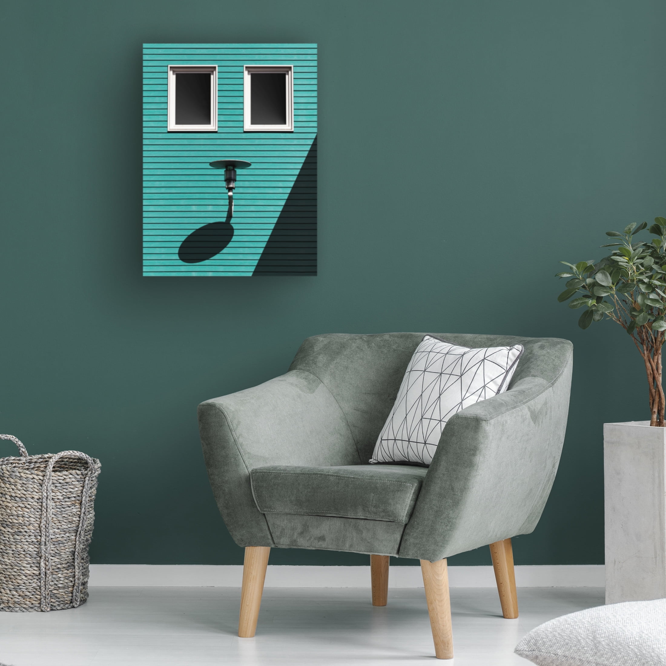 Canvas Wall Art - aRRO  'Zaandam 1' Wall Art for Living Room, Bedroom, or Office D?cor by Trademark Fine Art - 14 x 19 Inches