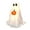 D, variant on Halloween Decorations-1 Pack Light-Up Sherpa Ghosts with Pumpkin Halloween Decor Indoor Cute Ghost Tabletop Decor for Party Home Kitchen and Fireplace
