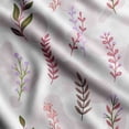 thumbnail image 1 of Soimoi Leaves Print,Cotton Poplin, Sewing Fabric Sold by The Yard 42 Inch Wide,Sewing Craft Quilting/Quilt Making Fabric, Light Pink, 1 of 5