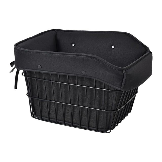 Almencla Bicycle Basket Large Capacity Sundries Organizer for Outdoor Shopping Riding Style B