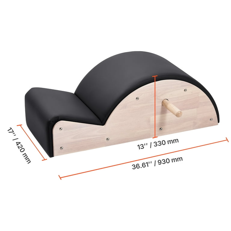 Spine Corrector VEVOR Correcteur De Colonne Vertu00e9brale Pilates, Arc Pilates En Bois D Spine Corrector Barrel
