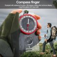 thumbnail image 4 of LJNYFDC Mini Compass Outdoor Orienteering Compass with Lanyard Clear Scale Accurate Pointing Portable Survival Compass with 360 Degree Rotating Dial, 4 of 5