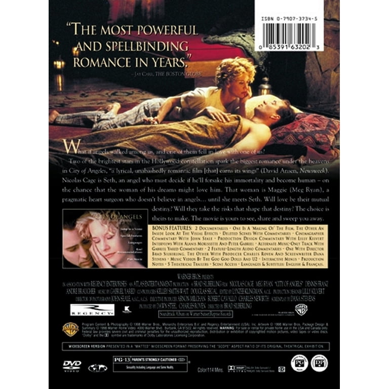 Warner Home Video - City of Angels, Drama Movie (DVD) - Walmart.com