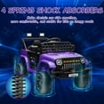 thumbnail image 5 of Historyli 12V Ride On Truck, Battery Powered Ride On Car Toy, with 2.4G Remote Control, Purple, 5 of 7