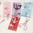 thumbnail image 3 of Sanrio Hello Kitty Hand Made Scissors Kawaii Kt Cat Art Scissors Kid Stationery School Office Supplies Girls Gifts FJH, 3 of 7