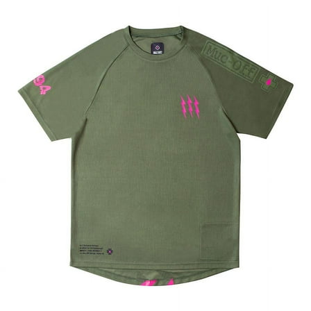 Muc-Off Riders SS Jersey Short Sleeves, Men, Green, S