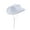 White, variant on Jxzom Women Men Cowboy Hat Classic Roll Up Brim Fedora Cowgirl Hat Western Cowboy Hat Stage Performance Hat