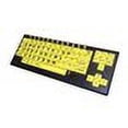thumbnail image 2 of Ablenet VisionBoard 2 Large Key USB Wired Keyboard - Black, Yellow, 2 of 3