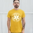 thumbnail image 3 of Tee Hunt Emergency Medical Technician T-Shirt EMT Distressed Star of Life Men's Tee, Yellow, 3X-Large, 3 of 5