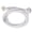 White 3M, variant on BIMZUC Universal Washing Machine Water Inlet Hose White 78.74 inches / 2 m Replacement Washer Pipe Tube Flexible Connector for Fully Automatic Washers