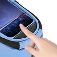 thumbnail image 3 of Touch Screen Bike Handlebar Bag Reflective Front Frame Tube Bicycle Pouch Cycling Front Storage Bag for 4.2in Large Screen, 3 of 7
