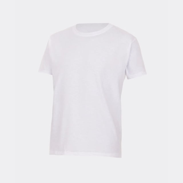 Playera Infantil Algodón Cuello Redondo Color Blanco