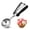 Scoop   /65mm/2.82oz/80ML, variant on TJ POP Large Ice Cream Scoop 70MM, Trigger Release Stainless Steel Cookie Scoop, Portion Scoop 3.7 oz/105ml, Commercial Food Disher, for Portion Control, Cookie Dough, Cupcake Batter (7 Tablespoon)