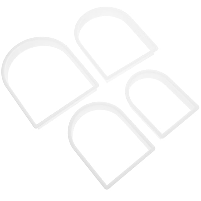 4 cortadores geométricos para galletas, reutilizables, para fondant, para repostería, para hacer tú mismo.