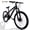 Black, variant on Cybic Mountain Bike 26 inch, 21-Speed Adult MTB with Aluminum Frame, Front Suspension and Disc Brakes bicycle, for Men & Women