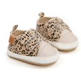 thumbnail image 3 of Stibadium Infant Baby Girls Boys Shoes Toddler Sneaker PU Leather Soft Anti-Slip Rubber Sole Newborn Infant First Walkers Shoes Leopard Print, 3 of 9