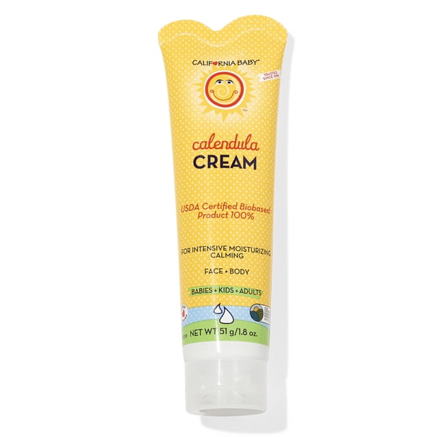 Crema para bebés California Baby Calendula, 50 ml, alivia la piel seca