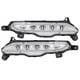 thumbnail image 1 of Luz de diurna parachoques conducción Par LED DRL Lámpara antiniebla Luz de circulación diurna Lente limpia Ajuste para Hyundai Tucson 2016-2018 Unbranded 1611210005811, 1 of 8