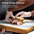 thumbnail image 2 of Fit Meal Prep Gloves Disposable Latex Free Medium Powder Free Glove Food Prep Gloves for Kitchen, Bathroom, Household, Gardening (Medium, 1000 Pack), 2 of 7