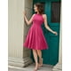 thumbnail image 4 of Vestido corto Bbonlinedress rosa intenso para baile de graduación para mujer, 4 of 6