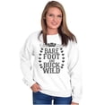 thumbnail image 4 of Barefoot Blue Jean Princess Country Women Crewneck Sweatshirt Brisco Brands L, 4 of 6