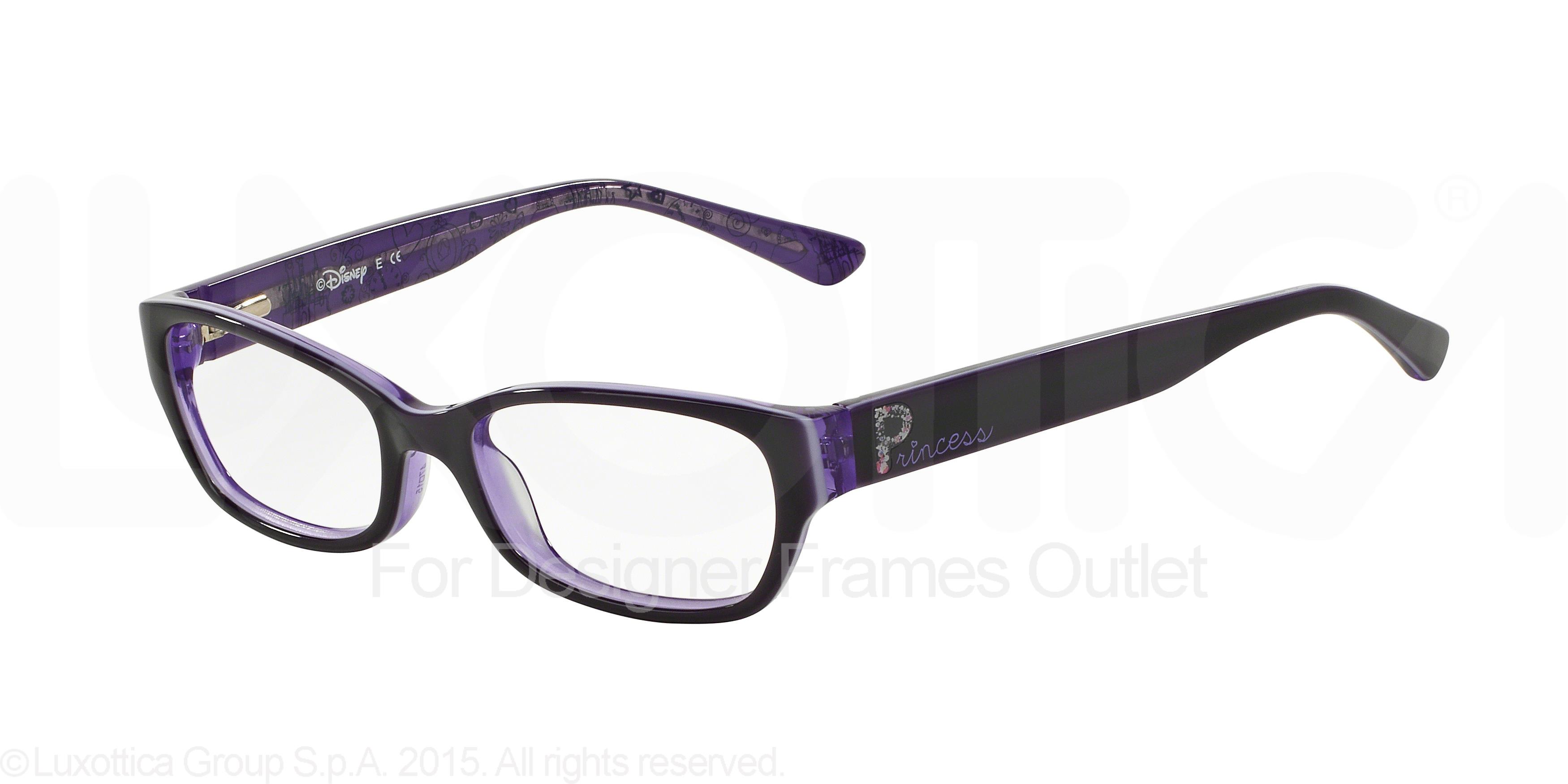 DISNEY Eyeglasses 3E 2004 1437 Plum/Violet 47MM