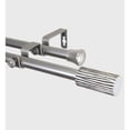 thumbnail image 4 of Cedar 13/16" Double Curtain Rod-Color:Black,Size:120-170", 4 of 4
