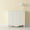 White, variant on 8Pcs Round Ceramic Pumpkin Cabinet And Furniture Knobs Pulls Chrome Finished Base Drawer Handles Door Hardware Knob - White