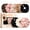 BlushBlack, variant on 8 Pcs Satin Scrunchies - Silk Scrunchies Ponytail Holders,Soft Satin Hair Ties No Damage,Hair Accessories for Women