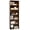 Rustic Brown, variant on WDZS 6-Tier Bookcase, 70” Tall Freestanding Bookshelf with 6 Open Shelves, Anti-Toppling Kits, Floor Display Storage Organizer for Living Room, Study, Kitchen, Home & Office (Gray, 70" H)
