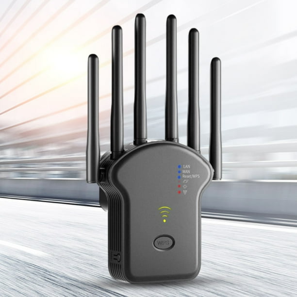 Repetidor WiFi inalambrico de 300Mbps 1200Mbps amplificador WiFi de doble banda 24G 5G para el hogar