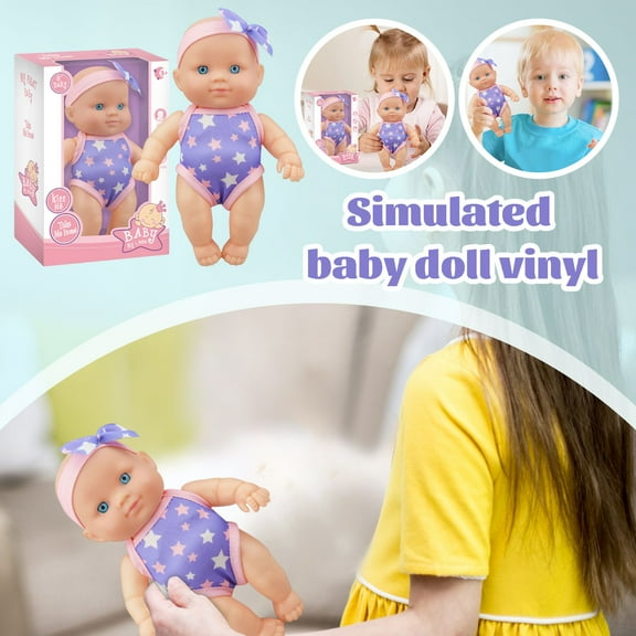 Adorable Baby Doll with Interactive Features Soft Body, Realistic Sounds, Perfect for Kids Ages 3 and Up