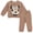 Tan Leopard Minnie, variant on Disney Minnie Mouse Toddler Girls' 2-Piece Fleece Sweatshirt and Pants Set Heather Grey